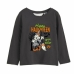 Langærmet T-shirt til Børn Minnie Mouse Halloween Mørkegrå