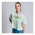 Kortarmet T-skjorte til Kvinner Friends Lysegrønn