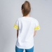 Kortarmet T-skjorte til Kvinner Snoopy Hvit