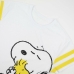 Kortarmet T-skjorte til Kvinner Snoopy Hvit