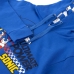 Sweatshirt med hætte til piger Sonic Blå