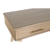 Sivupöytä DKD Home Decor 100 x 40 x 76 cm Kullattu Vaaleanruskea Paolownia wood Puu MDF