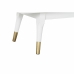 Sivupöytä DKD Home Decor   Valkoinen Kullattu Kuusi Puu MDF 160 x 42 x 80 cm