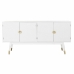 Sideboard DKD Home Decor   White Golden Fir MDF Wood 160 x 42 x 80 cm