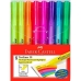 Fluorescent Marker Set Faber-Castell Textliner 38 5 Units