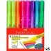 Fluorescent Marker Set Faber-Castell Textliner 38 5 Units