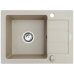 Sink with One Basin Maidsinks Promo Beige