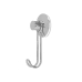 Hook for hanging up Steel ABS 6 x 13 x 4 cm (24 Units)