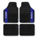 Set de tapis de voitures Sparco F510 Moquette Universel Noir Bleu 4 Pièces
