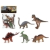 Conjunto Dinossauros 5 Peças 5 Unidades 31 x 23 cm