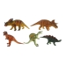 Dinosaurio kvinne dejevel DKD Home Decor 6 enheter 48 x 23 x 34,5 cm Myk