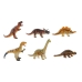 Dinozauras DKD Home Decor 6 vnt. 29 x 15 x 21 cm Minkšta