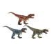 Dinozauras DKD Home Decor 3 vnt. 12 vnt. 60 x 17 x 28 cm Minkšta