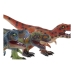 Dinozauras DKD Home Decor 3 vnt. 12 vnt. 60 x 17 x 28 cm Minkšta