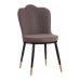 atzveltnes krēsls Violets Čaula Mākslīga Āda Tērauds (53 x 88 x 67 cm)