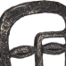 Okrasna Figura Obraz Črna Poliresin (19,5 x 38 x 10,5 cm)