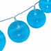 Guirlande med LED-kugler Ø 6 cm 2 m Turkisblå