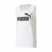 T-Shirt de Alças Homem Puma Branco (S)