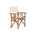 Kerti szék Home ESPRIT Vit Brun Akaciaträ 52 x 53 x 87 cm