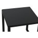 Stůl se 2 židlemi Home ESPRIT Černý Ocel 59 x 61,5 x 74 cm