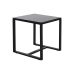 Stôl so 2 stoličkami Home ESPRIT Čierna Oceľ 59 x 61,5 x 74 cm