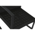 Asztal Készlet 2 Székkel Home ESPRIT Fekete Acél 59 x 61,5 x 74 cm