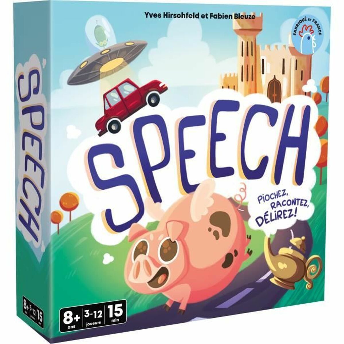 Brætspil Asmodee Speech (FR)
