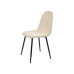 Chair Beige Cloth Fleece 45 x 89 x 53 cm (4 Units)