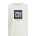 Men’s Short Sleeve T-Shirt Jack & Jones Lafayette Box Beige