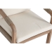 Stôl so 6 stoličkami Home ESPRIT Gaštanová Béžová Agátové drevo 170 x 90 x 75 cm
