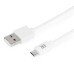 Кабел USB към micro USB Maillon Technologique 1 m Бял (1 m)