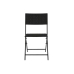 Galda komplekts ar 2 krēsliem Home ESPRIT Melns Tērauds sintētiska rotangpalma 58 x 58 x 71,5 cm