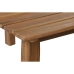 Набор стол и 3 кресла Home ESPRIT Коричневый Серый древесина акации 120 x 72 x 75 cm