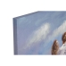 Maľba Home ESPRIT Pláž Stredozemný 70 x 3 x 100 cm (2 kusov)