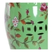 Tavolo aggiuntivo DKD Home Decor Verde Multicolore Porcellana 35 x 35 x 45 cm