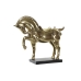 Decoratieve figuren DKD Home Decor 29 x 9 x 25 cm Paard Zwart Gouden
