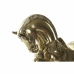 Dekorativ figur DKD Home Decor 29 x 9 x 25 cm Hest Sort Gylden