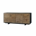 Sivupöytä DKD Home Decor   Puu Mäntypuu Recycled Wood Musta Monivärinen Luonnollinen 180 x 48 x 76 cm