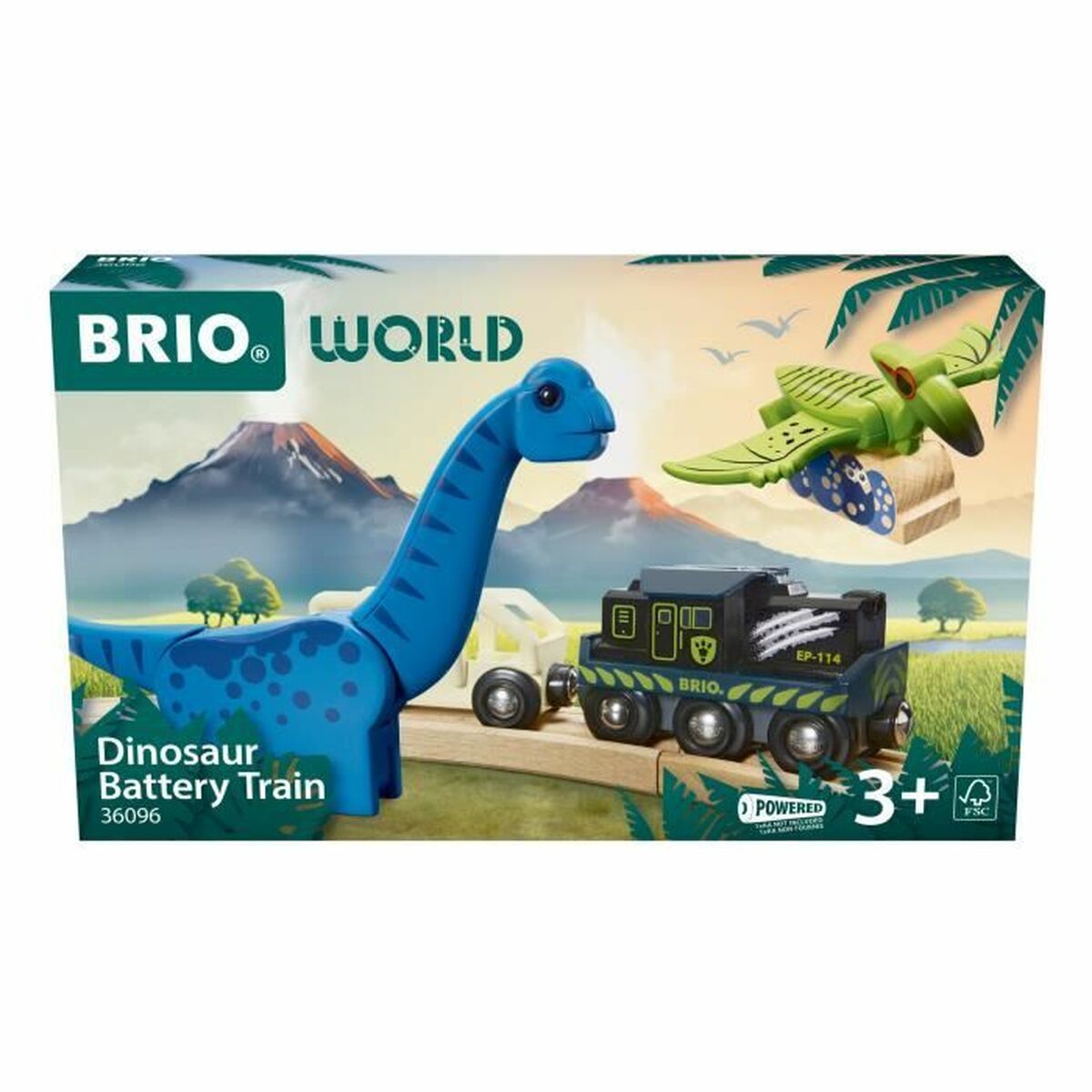 Tog Brio Dinosaur Battery train