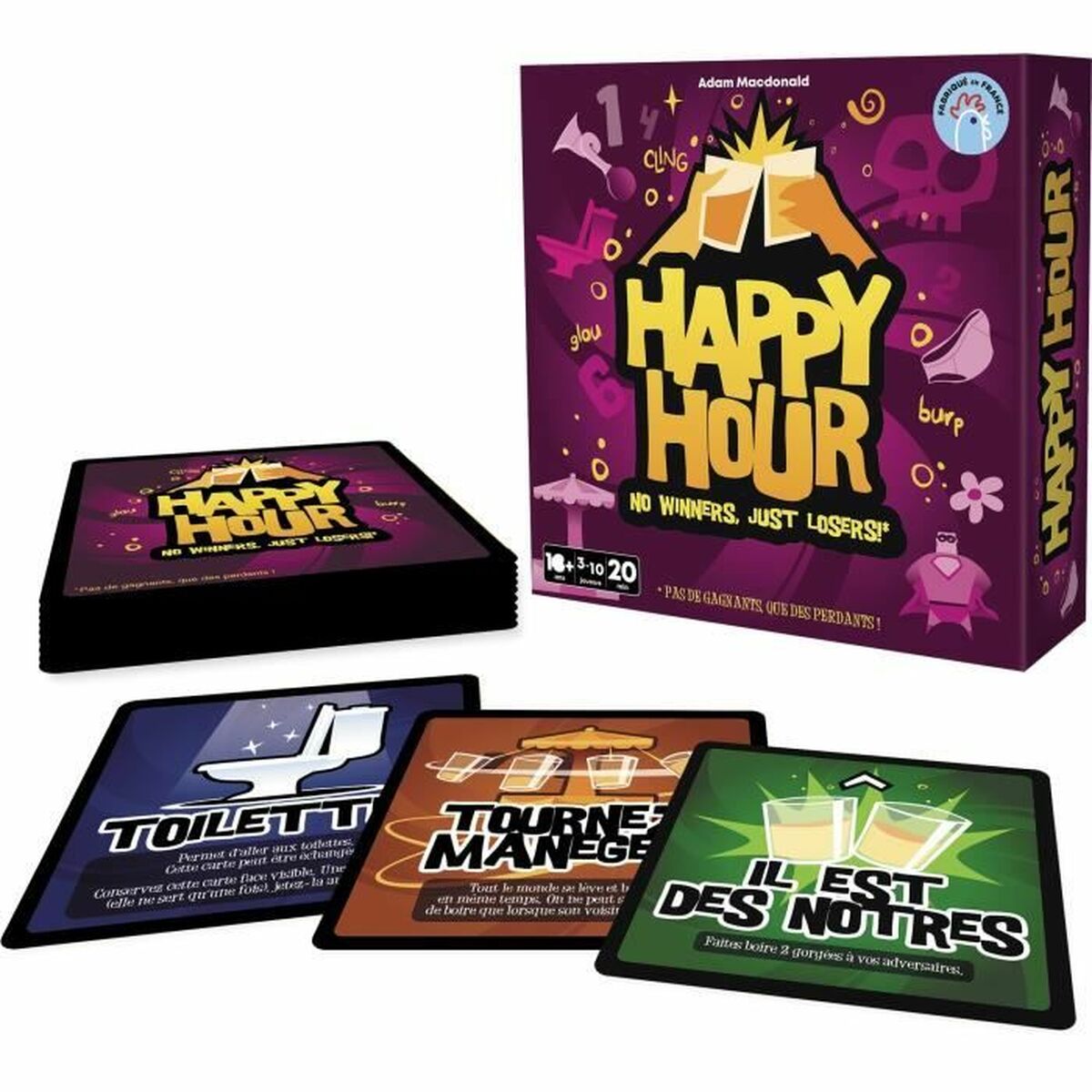 Lautapeli Asmodee Happy Hour (FR)