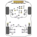 Silentblock Powerflex PFF5-102-24 Reinforcement Bar (2 Units)