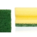 Набор мочалок Жёлтый Зеленый Полиуретан Абразивное волокно 4 Предметы (11 штук)
