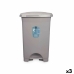 Pedal bin Grey Plastic 50 L (3 Units)