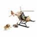 Helikopter med Fjernbetjening Schleich Animal Rescue + 3 år 16 Dele