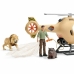 Radio control Helicopter Schleich Animal Rescue + 3 years 16 Pieces