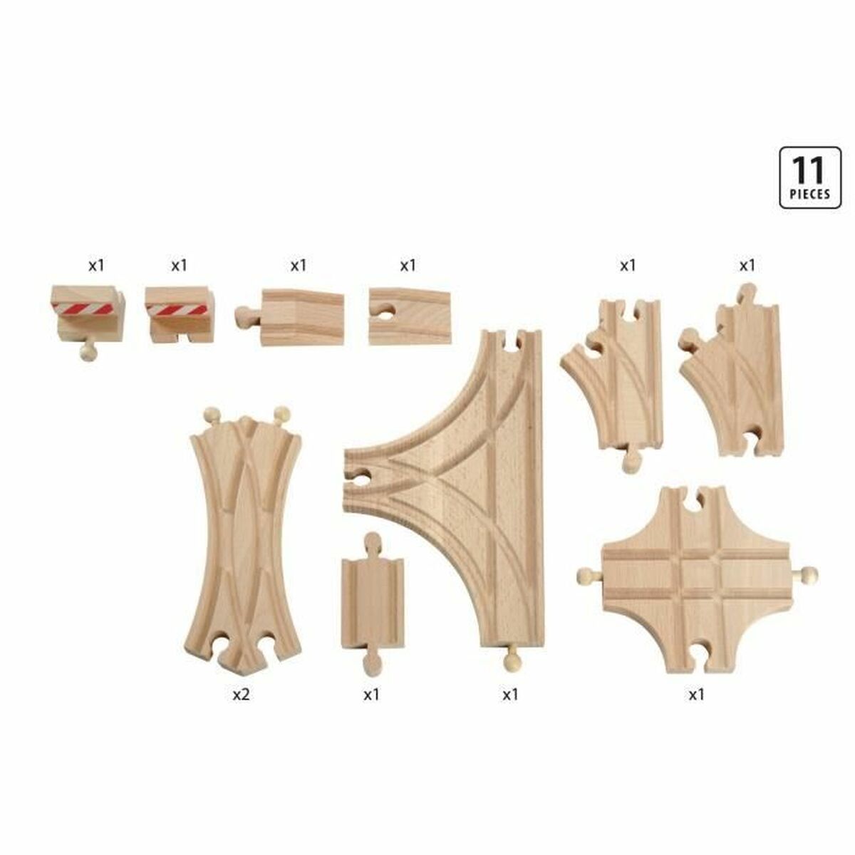 Gradbišče Ravensburger Brio World Rjava