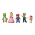 Sett med figurer Super Mario Mario and his Friends 5 Deler