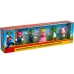 Ensemble de Figurines Super Mario Mario and his Friends 5 Pièces