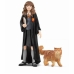 Set de figurine Harry Potter Hermione & Crookshanks