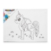 Canvas White Cloth 30 x 40 x 1,5 cm For painting animals (16 Units)